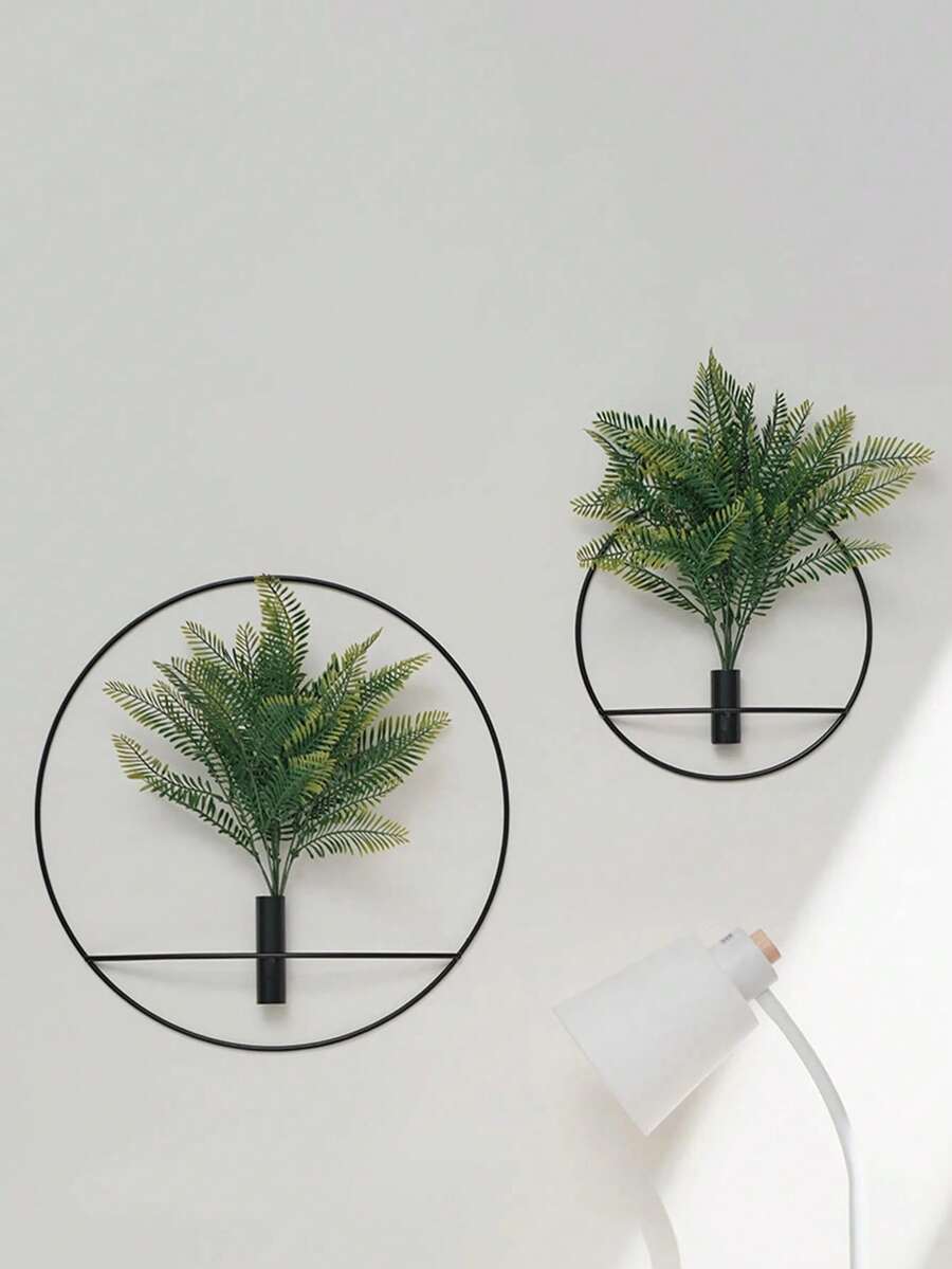 1pc Bedroom Decoration Room Layout And Decoration Creative Nordic Office Wall Decoration Nordic Light Luxury Iron Wall Decoration Hanging Creative Home Living Room Wall Hanging Decoration Flower Arrangement Wall Decoration Living Room Study Dining Room Wall Hanging Creative TV Background Wall Decoration Nordic Style Simulated Flower Wall Decoration