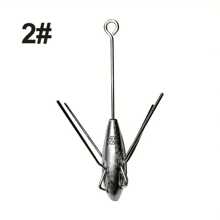 1 件倒置铅坠，防卡死底部重量，适用于钓鱼竿海钓和路亚钓鱼（多种型号可选）