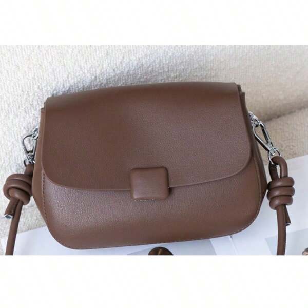 Mobile Phone Bag Ladies Messenger Bag New Korean Style Fashionable Multi-Purpose Large Capacity Cowhide Small Bag Genuine Leather Shoulder Bag