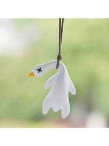 UV Induction Color-Changing Roast Duck Pendant | Photosensitive Advanced Technology Car Keychain |Universal For Cars And Bicycles | Automatic Color Change In Case Of Ultraviolet Rays | Indoor And Outdoor Creative Pendant | Funny And Cute Roast Duck Decorative Pendant Car Accessories Bag Charm School Cartoon Goth Y2k Christmas Gift