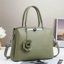 Women Shoulder Bags - 糙米色 - 查看 4