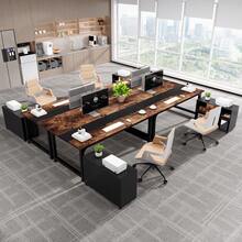 Tribesigns Escritorio, 160 X 80 Cm Escritorio de computadora grande, mesa de oficina, para sala de estudio, estación de trabajo para oficina en casa, estilo moderno y sencillo, marrón vintage-negro - Marrón - Ver 7