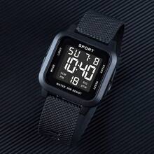 时尚多功能户外运动电子表，带倒计时、闹钟、男女时尚数字表、户外防震电子表
