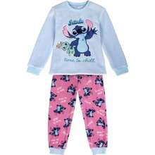 Lilo Y Stitch Stitch Long Pyjamas For Boys And Girls - Children's Winter Set With Long-Sleeved T-Shirt And Trousers, Warm, Soft And Breathable Fabric - Sleepwear With Fun Character Designs, Ideal For Winter And Cold Weather - Multicolor - View 1