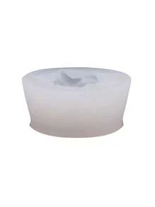 1pc Clear Liquid Silicone Material Mold - Tiger Head, Jasmine, Tulip, Honeysuckle, Peony Flower Candle And Soap Making, DIY Handcraft, Car Fragrance Decor
