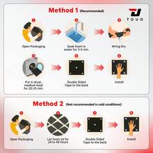 TOUO Sound Absorbing Foam Panels 47.2"X23.6"X2"/1.18" Noise Reduction Wall Acoustic Panels For Studio Office Gaming Room Podcast Space High-Density Soundproof Board 1–4 Pieces 8 Colorful - Multicolor - View 5