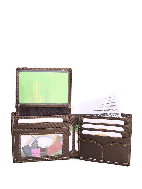 Men's Daily Use Anti-Theft RFID Blocking Wallet For Men Money Wallet Mini Wallet Purse Wallet Small Wallet