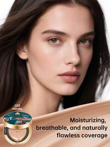 凤凰气垫粉底液，可与遮瑕膏叠加使用，抗衰老精华妆容，轻盈缎光妆效，含替换装 C03 香草色 - C03 Vanilla - 查看 3