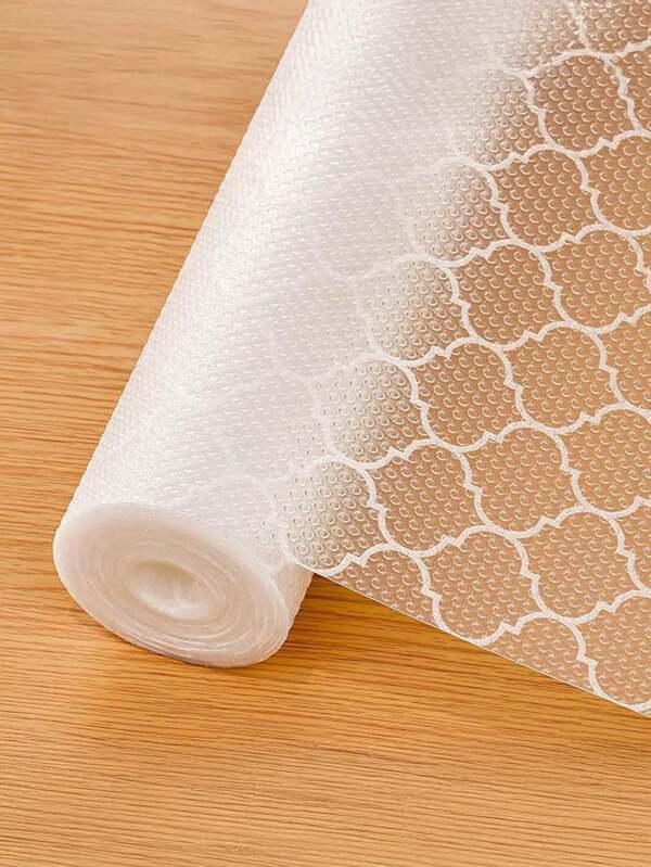 11.81 Inch Wide Shelf Liner And Drawer Liner, Non-Slip Kitchen Cabinet Liner In Multiple Lengths, Non-Adhesive Waterproof EVA Cabinet Liner With Prints, For Shelves, Refrigerators, Cabinets, And Storage