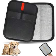 1 件可重复使用静电宠物毛发去除手套，适用于沙发、家具、地毯、汽车座椅