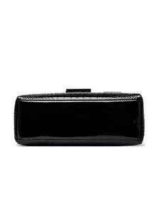 2 Layer Large Capacity Tote Bag Luxury Handbags Women Bags Designer Crocodile Pattern Ladies Boston Shoulder Bag High Quality - Black - View 8