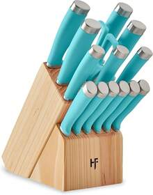 15-piece Cutlery Set, Aqua