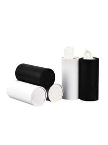 1 buc suport pentru cutie de șervețele auto cu hârtie absorbantă, recipient cilindric pentru tuburi de șervețele de călătorie cu design creativ, pentru suport de pahare auto, cilindru de șervețele auto, baie, bucătărie, sufragerie