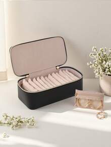 Jewelry Box With 12 Velvet Jewelry Pouch Jewelry Travel Organizer For Women Girl Jewelry Case Necklace Rings Earrings Bags || Best Gifts For Daughter, Girlfriend, Mom | Gifts For Her - Multicolor - View 6