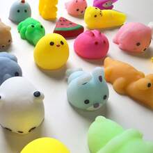 5/10/20/30/40个恐龙麻糬捏捏乐玩具，迷你可爱恐龙捏捏乐软萌解压玩具，适合儿童男孩女孩派对礼品袋填充物、复活节彩蛋填充物、趣味礼物、课堂奖品、交换礼物、派对回礼、糖果袋填充物、皮纳塔填充物，颜色和款式随机。 - 彩色 - 查看 10