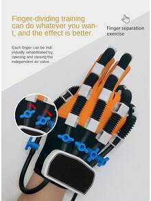Rehabilitation Robot Gloves, Stroke Hemiplegia Rehabilitation Training Equipment, Finger Straightening Brace Guard Protector, For Hand Function Recovery,Left Hand,L Code… - Right Hand - View 7