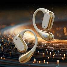 2025年热门无线耳挂式耳机 Q17 运动数字电量显示真无线耳机 - 掛耳式數位耳機粉17 - 查看 6