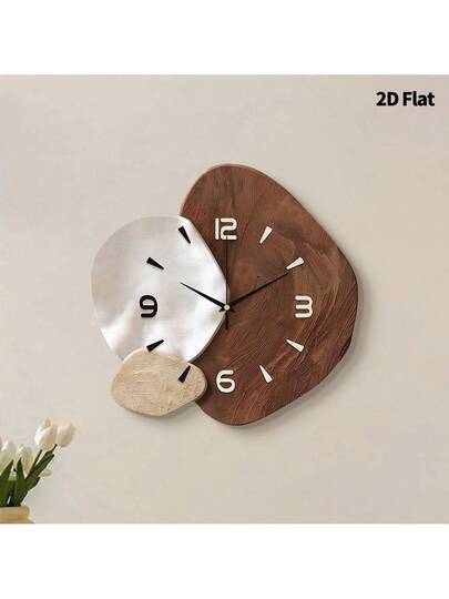 1pc Creative Art ation Wand Clock, Super Quiet Quartz Movement, No Ticking Sound, Room ation, Home Living Bedroom Classroom Kitchen Office Restaurant Ho view 8