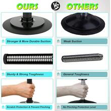 Desktop Punching Bag Stress Buster With Suction Cup For Office Table And Counters Heavy Duty Stress Relief Ball Desk Boxing Punch Ball Funny Toys For Coworkers And Friends - Vàng - Xem 2