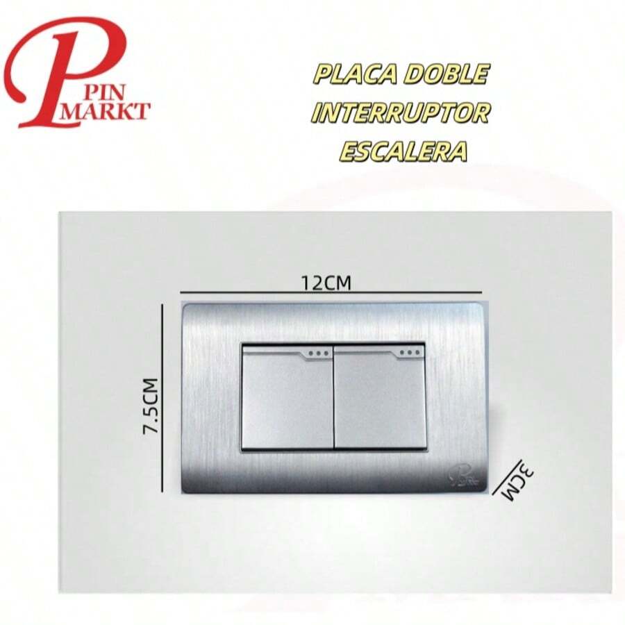 Duplex Contact Plate, Single Switches, Double Switch, Switch With Contact, - 030385 - View 1