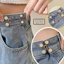 4pcs Adjustable Invisible Belt Set For Women - Instant Buckle Waist Cincher With Sparkle Decor, Suitable For Jeans And Casual Pants - Accessory