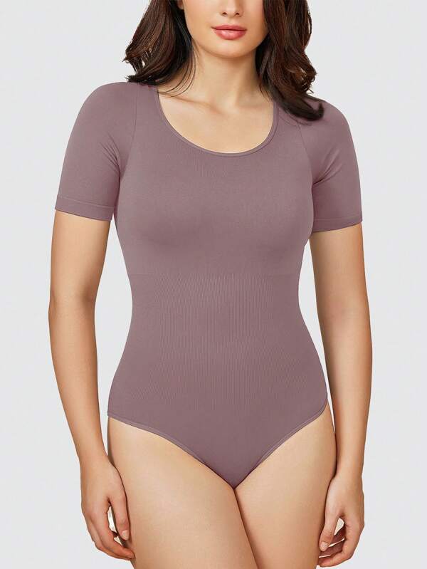 Body moldeador para mujer - Camiseta sin mangas con control de abdomen | Modelador de Body sin costuras para mujeres