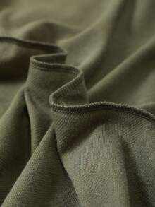 4pcs Men's Regular Fit Casual Washed Short Sleeve Crew Neck T-Shirts, Polyester Solid Color Sports Tops - Multicolor - View 10