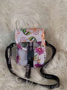 Bolsa Shouder Bag Alça Transversal Regulável Verão - Branco - Visão 2