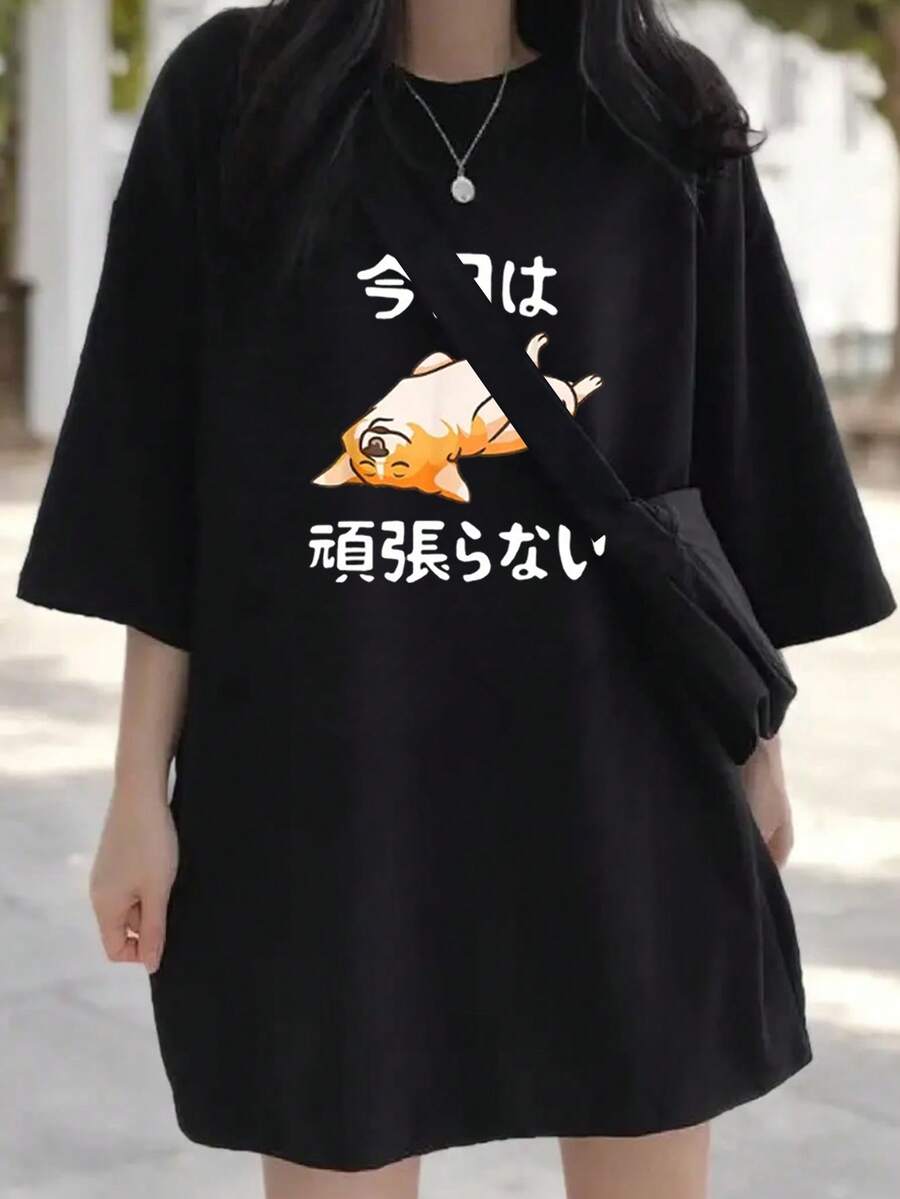 200g Cotton Women's Summer Short-Sleeved T-Shirt New For 2025 Print Design Resort Taste Tops That Are Easy To Match With Various Styles