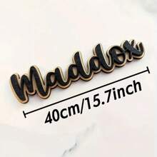 1pc Personalized Wooden Name Plate, No Electricity Needed, Customized Letter Wall Decor, Boho Style, Suitable For Living Room, Bedroom, Unique Customized Gift For Birthday, Party, Wedding, Graduation, Christmas, Halloween
