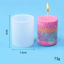DIY Crystal Dropper Mold, Cylindrical Candle Mold, Dropper Ornament, Silicone Mold