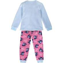 Lilo Y Stitch Stitch Long Pyjamas For Boys And Girls - Children's Winter Set With Long-Sleeved T-Shirt And Trousers, Warm, Soft And Breathable Fabric - Sleepwear With Fun Character Designs, Ideal For Winter And Cold Weather - Multicolor - View 2