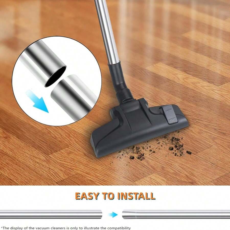 Metal Extension Wand Hose Replacement For Eureka 3670M Canister Vacuum Models 3670M 3670 3680 3670G 3670H 3672 3673 3674 3682 Series (15.8inch, Pack Of 2) - 西瓜粉 - 查看 1