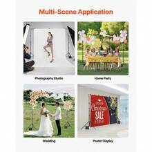 Backdrop Stand Background Stand Kit 7 X 10 Ft For Party And Photo Studio - Six Feet - View 5