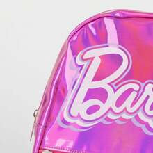 Mattel Barbie Iridescent Casual Backpack For Boys And Girls - Pink - View 3