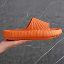 Women's Super Comfortable Slippers - Breathable Non-Slip EVA Foam Sole, Open-Toe Design, Lightweight Soft Casual Shoes, Suitable For Indoor/Outdoor Use, Beach, Shower - 4 Season - 5001-orange - View 4