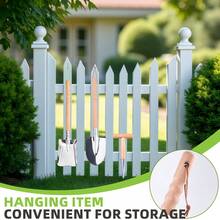 20 英寸尖头园艺铲套装 - 3 件套木柄金属手铲套装 | 挖土铲、方铲、种植坑挖土机 | 适用于花坛、盆栽、种植的耐用园艺工具 - 銀色 - 查看 9