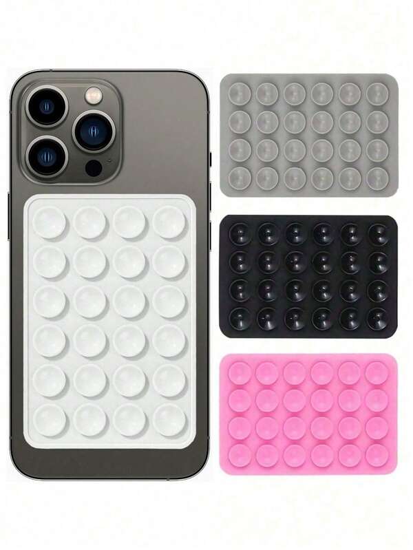 1PC Silicone Suction Phone Case Mount,Phone Suction Grip,Octobuddy,Sticky Phone Grip, Adhesive Phone Stand Sticky For Cell Phone,School Supplies,Back To School
