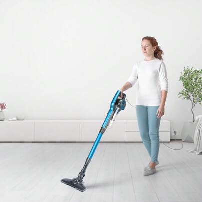 Aspiradora Liberty 3 modos de uso ultra ligera moderna con cable extra largo