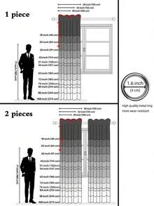 1 Máy Tính In Hình Ngôi Sao Polyester Bạc Dập Nổi Mất Điện Màn Che Cửa Sổ Cho Phòng Ngủ Phòng Khách, Trang Trí Lễ Hội - Hồng - Xem 6