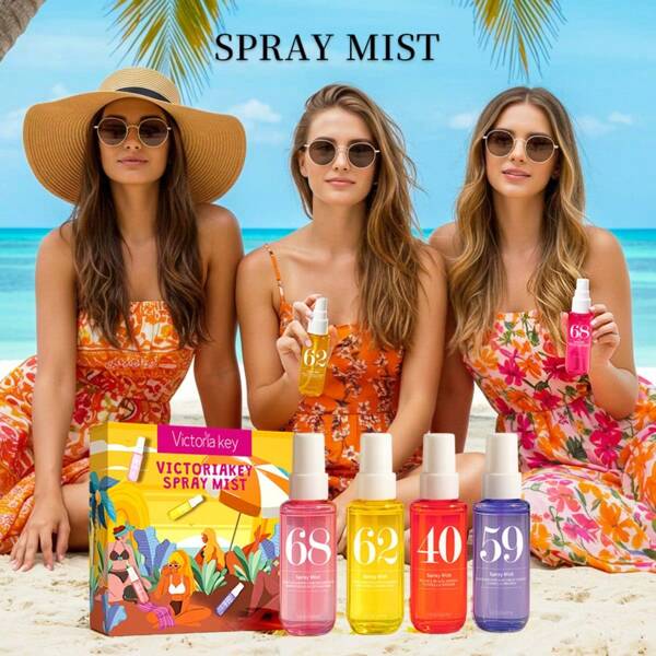 1 pièce/4 pièces Vaporisateur de parfum sans alcool numérique de 40 ml, parfum durable écrasé du Brésil, rafraîchisseur d'air, sans alcool, air frais, désodorisant pour vêtements, parfum floral et fruité, parfait pour les chambres à coucher, les salons, les maisons, les fêtes de la Saint-Valentin, les cadeaux pour la famille et les amis, le petit ami et la petite amie, petit et portable, cadeaux idéaux