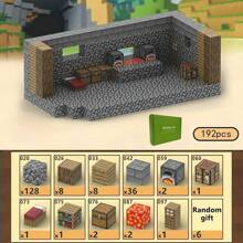 Game-Based Build My World With Magnet Cubes 2024 Upgraded STEM Building Games Children's Sensory Gift Starter Set Creative Puzzle Educational Assembling Model Magnetic Building Blocks Toddler Toy 3+