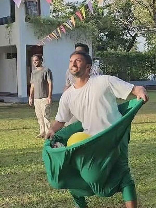 1 pieza Juego de partido de pantalones de patio, juguete de accesorios para juego de lanzamiento, juego divertido de atrapar
