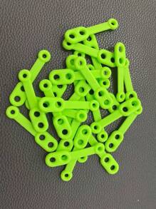 10pcs High Elastic Silicone Clothes Hanger Anti-Wind Clips, Drying Rack Anti-Slip Anti-Drop Fixing Hook Buckles