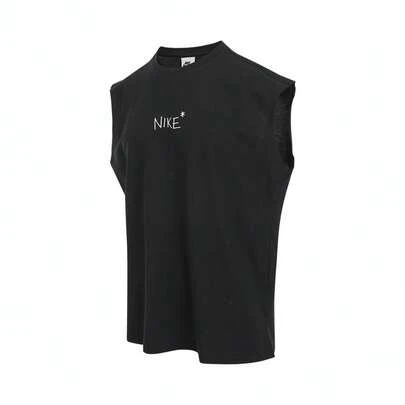 Nike 男士 AS M NSW GFX SLVLS TOP GCEL 休闲无袖上衣 IH9266-010