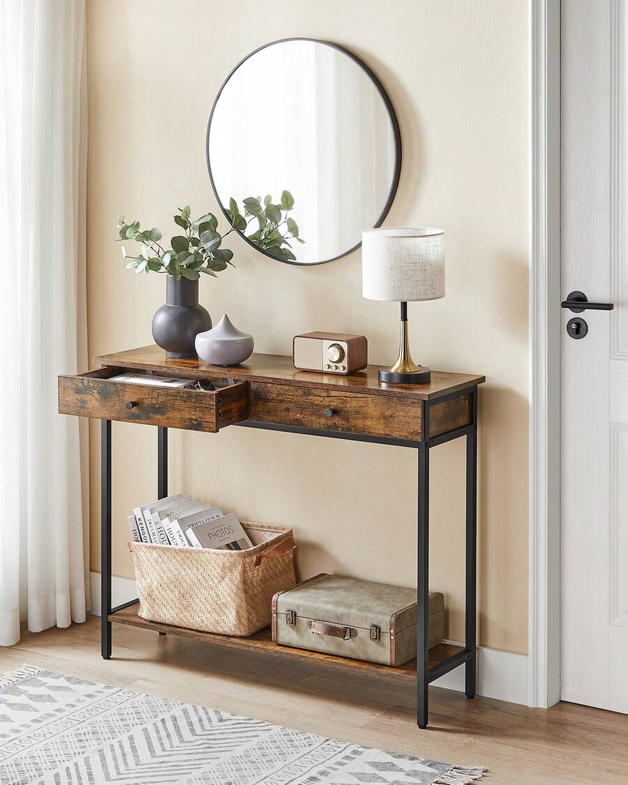 VASAGLE Sofa & Console Tables - Marrón - Ver 1