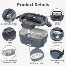 Lunch Box - Gray - View 8