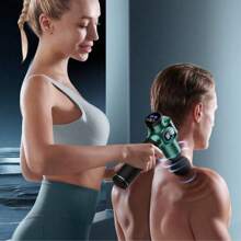 Portable Muscle Massage Gun For Body Massage, Massage Gun Deep Tissue, Silent Brushless Motor And Portable Massage Gun With 8 Interchangeable Heads For Deep Muscle Relief And Relaxation, Relax Gift
