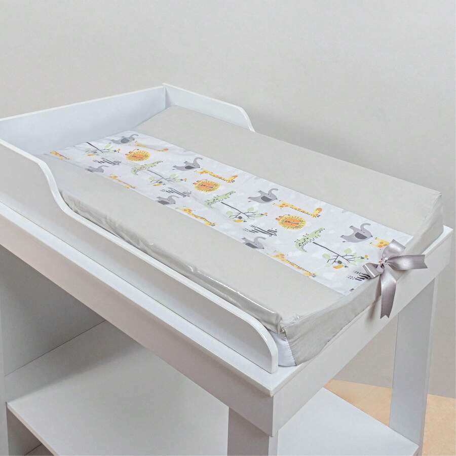 Anatomical Changing Mat Cover Printed With Plastic – Waterproof S Or L - 非洲動物 - 查看 1