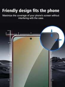 2 pièces Protection d'écran de confidentialité compatible avec Samsung Galaxy A05s A06 A13 A14 A15 A16 A23 A25 A26 A34 A35 A36 A51 A52s A53 A54 A55 A56, dureté 9H, couverture complète, anti-espion, installation facile, protection anti-bris